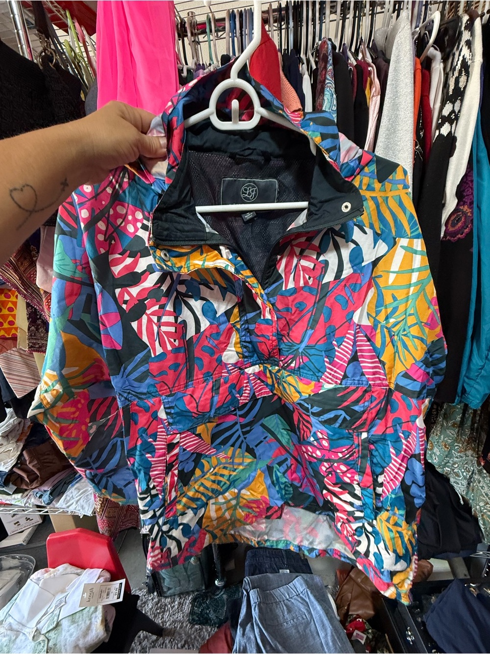 Lauren James Women's Printed Jacket Size Small